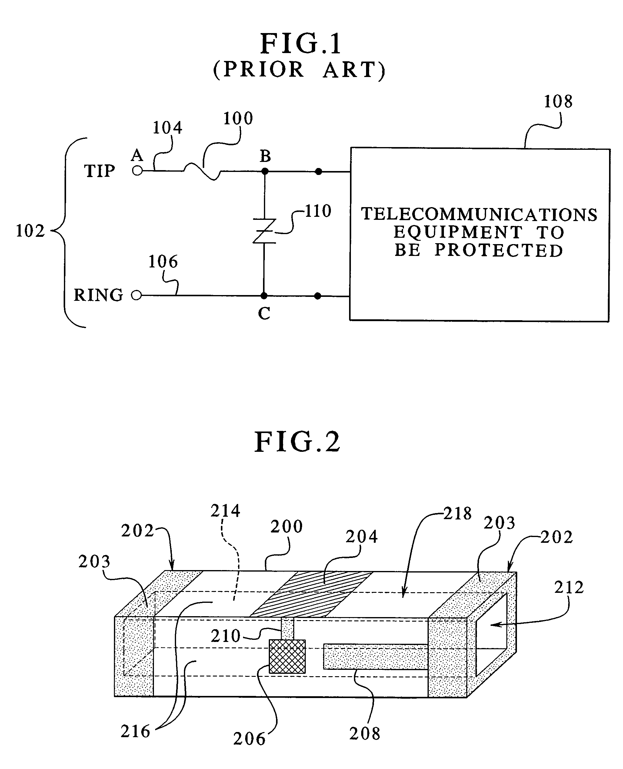 Integrated overcurrent and overvoltage apparatus for use in the protection of telecommunication circuits
