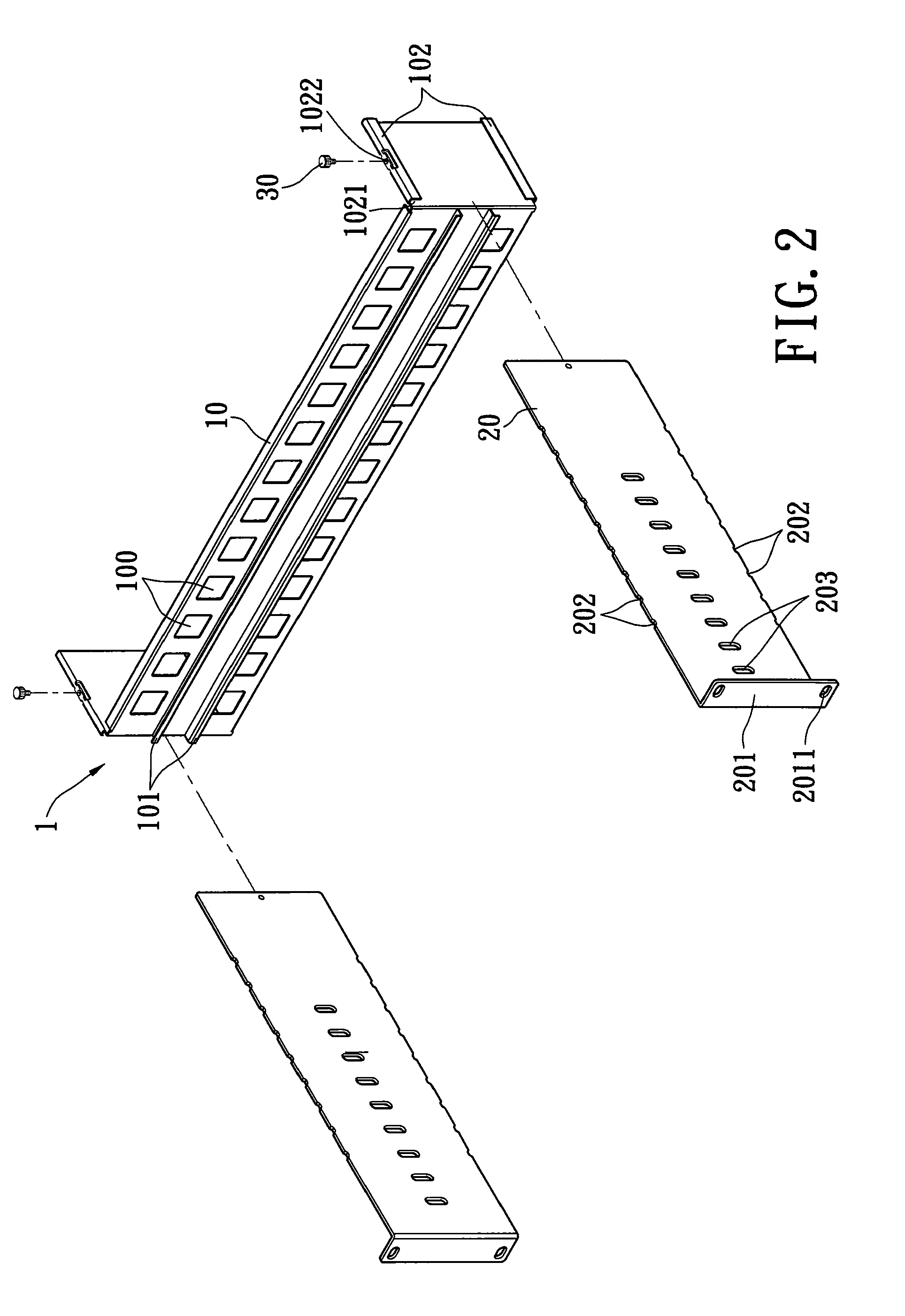 Adjustable housing frame with industrial rails for adjusting the depth of communication apparatus within a housing cabinet