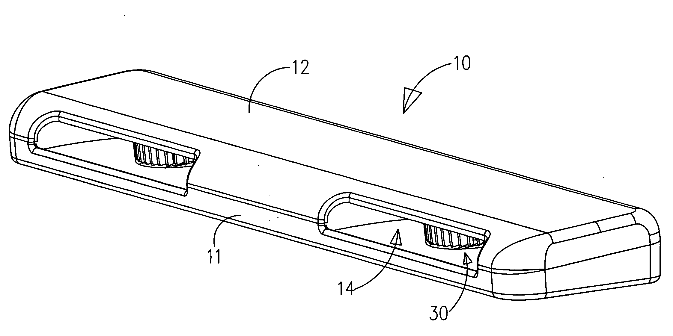 Heat dissipation device for portable computer