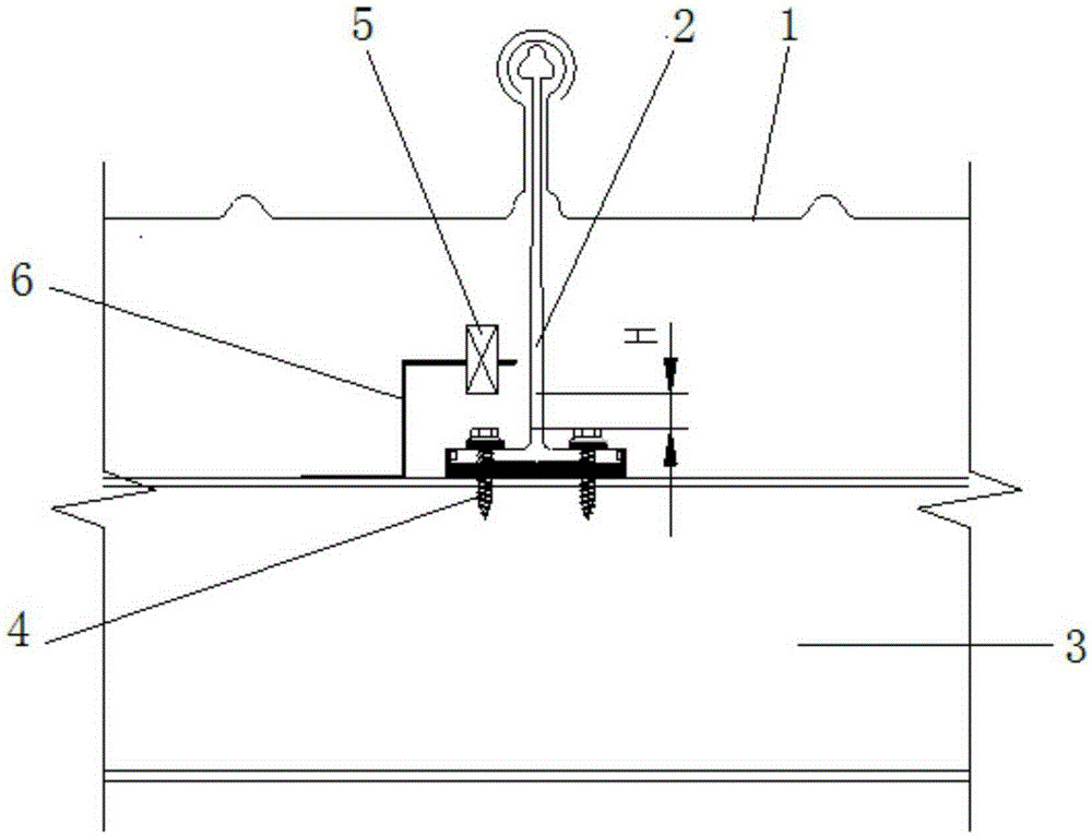 Intelligent roof fastener looseness detection and management system and detection and management method thereof