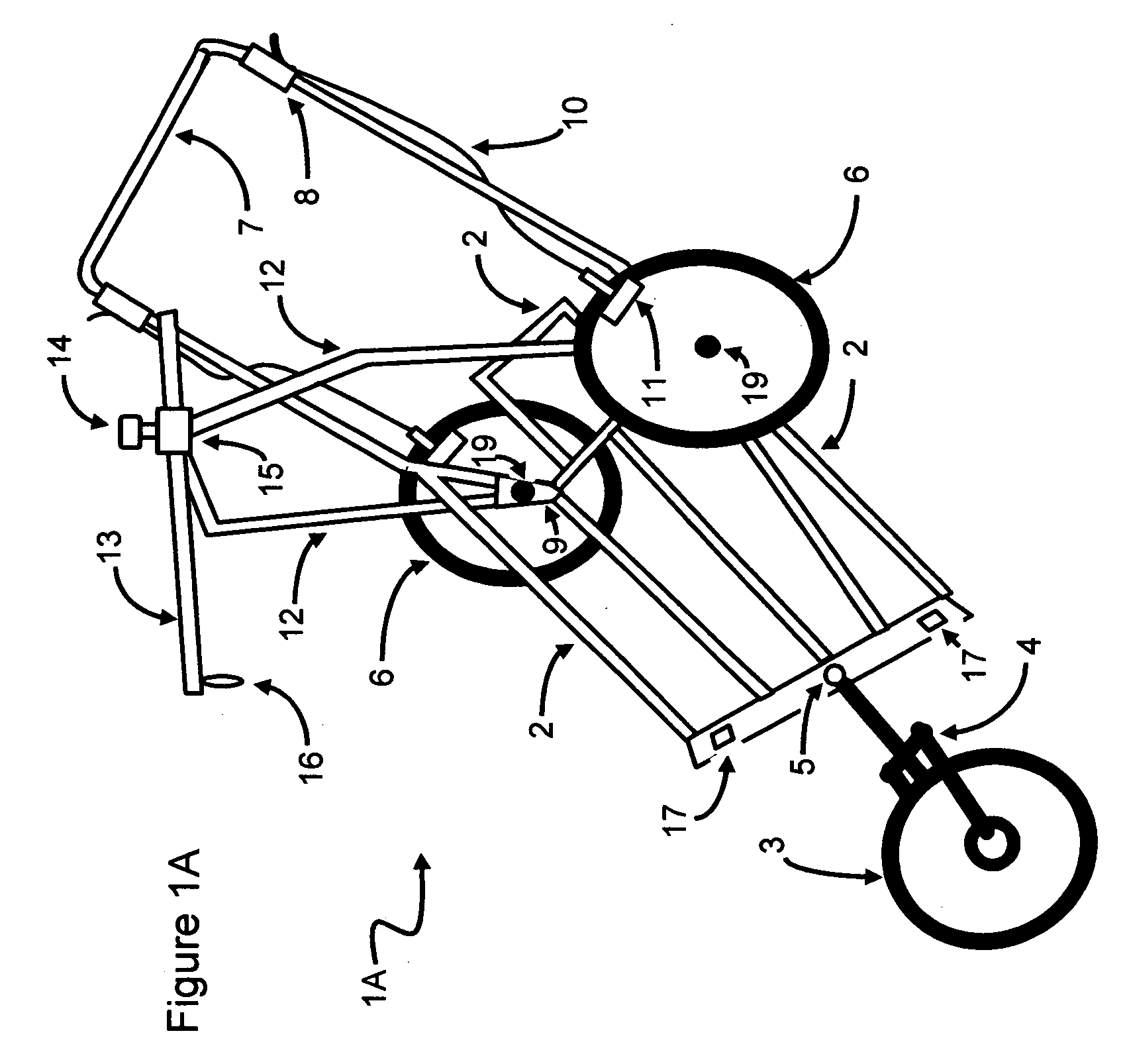 Human powered multi-functional pet transport cart