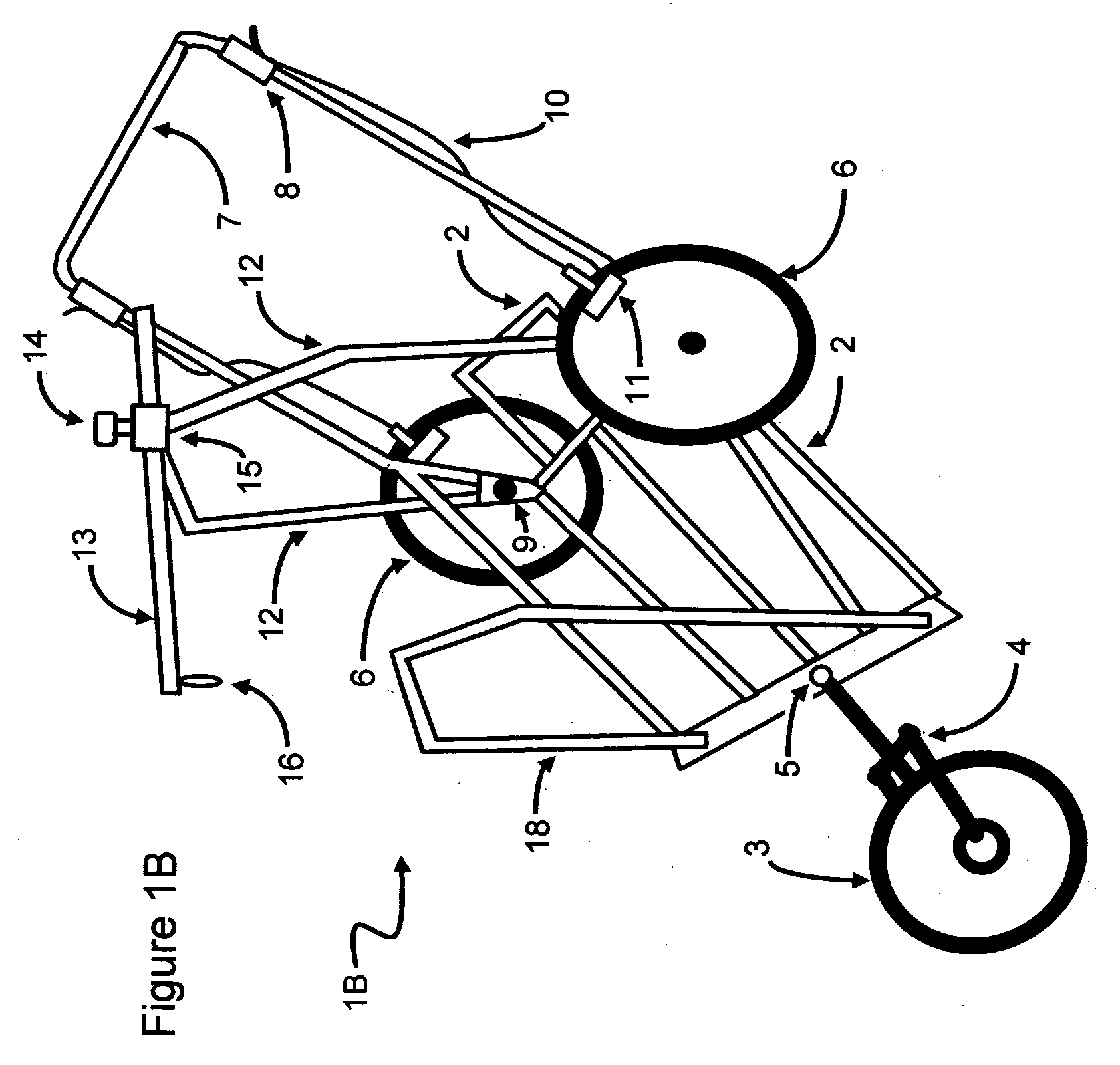 Human powered multi-functional pet transport cart