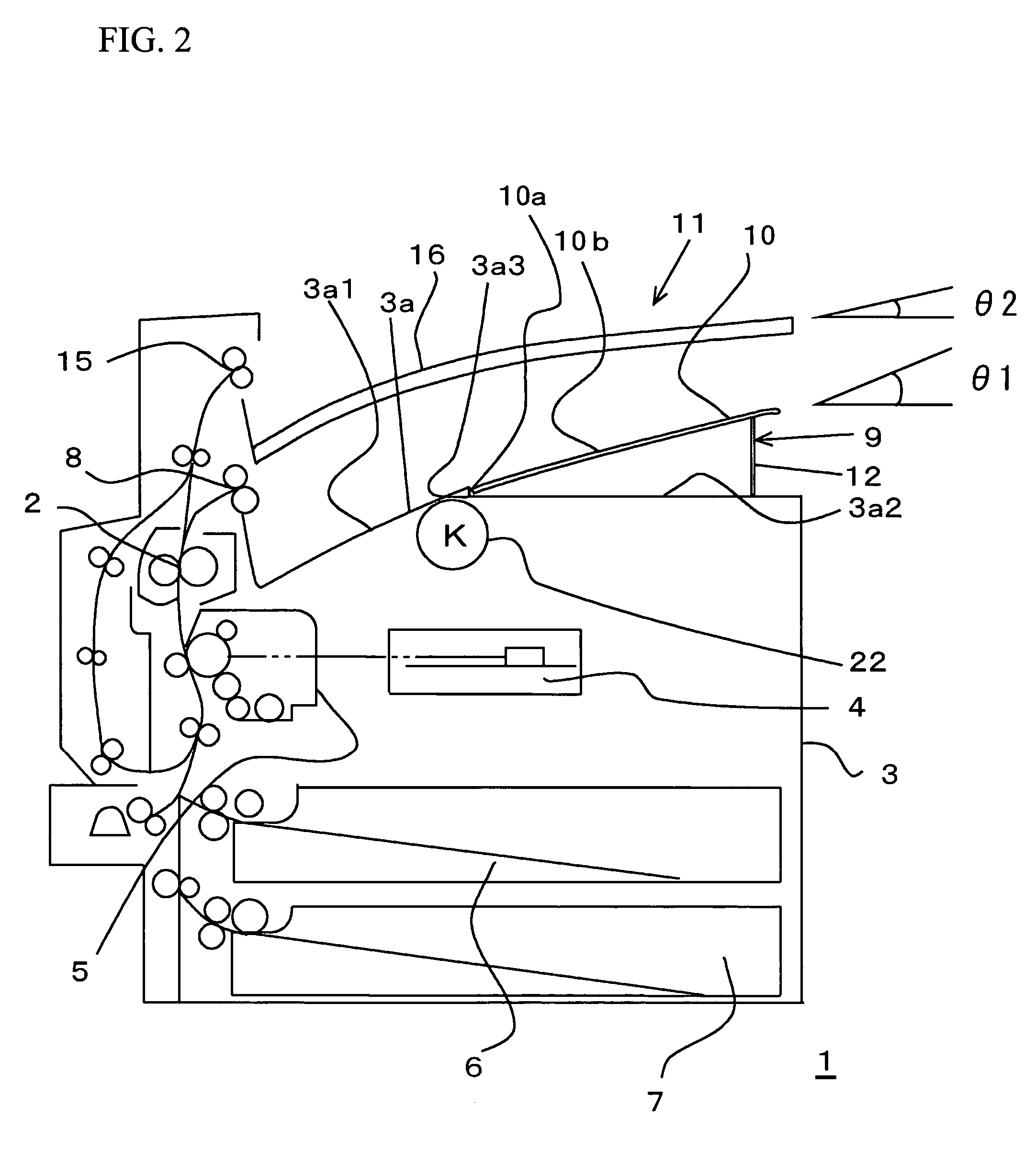 Image-forming apparatus and multiple sheet curl correcting sheet-receiving units