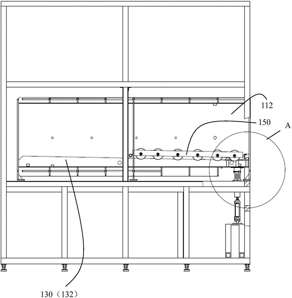 Tunnel type drying furnace