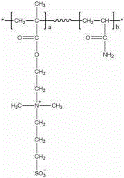 Synthesis method for amphoteric ion copolymer for well drilling fluid