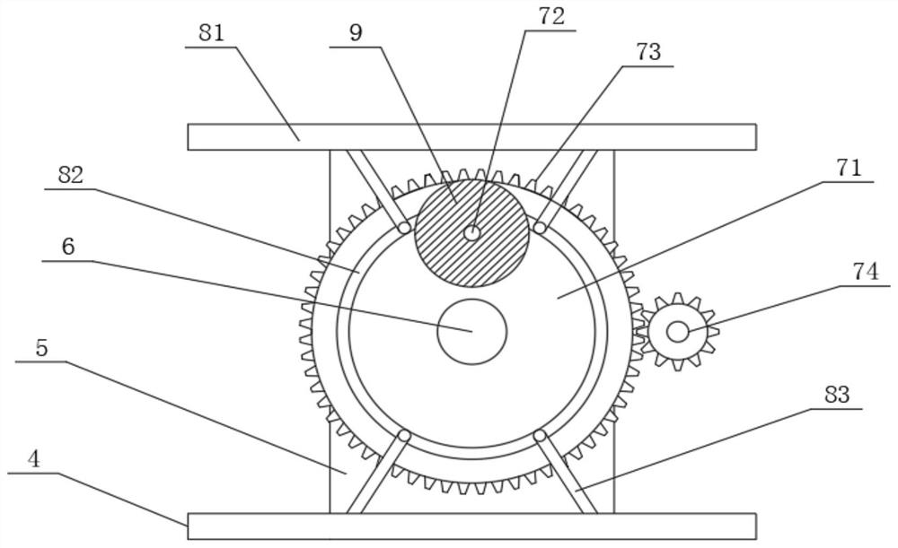 Improved flexible fireproof cable and wrapping device for production thereof