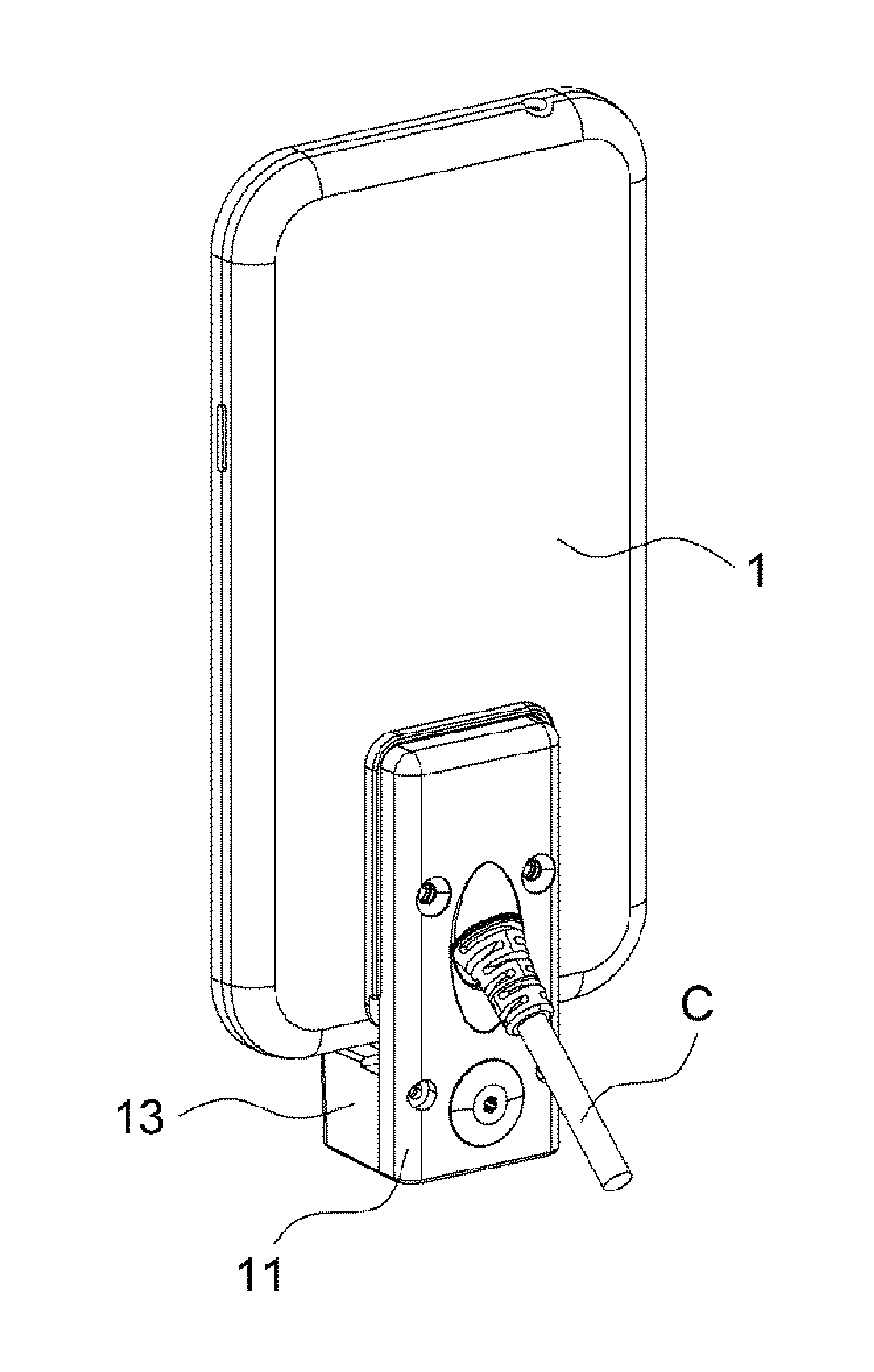 Anti-theft apparatus for mobile device