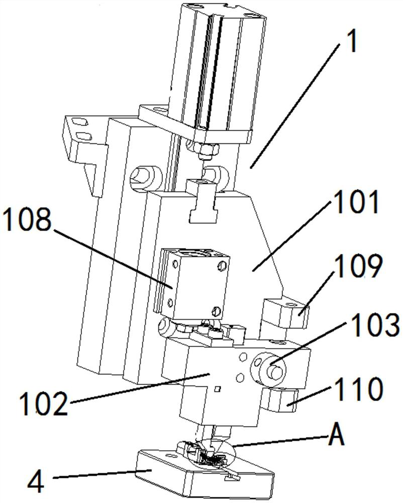 Microswitch assembling equipment