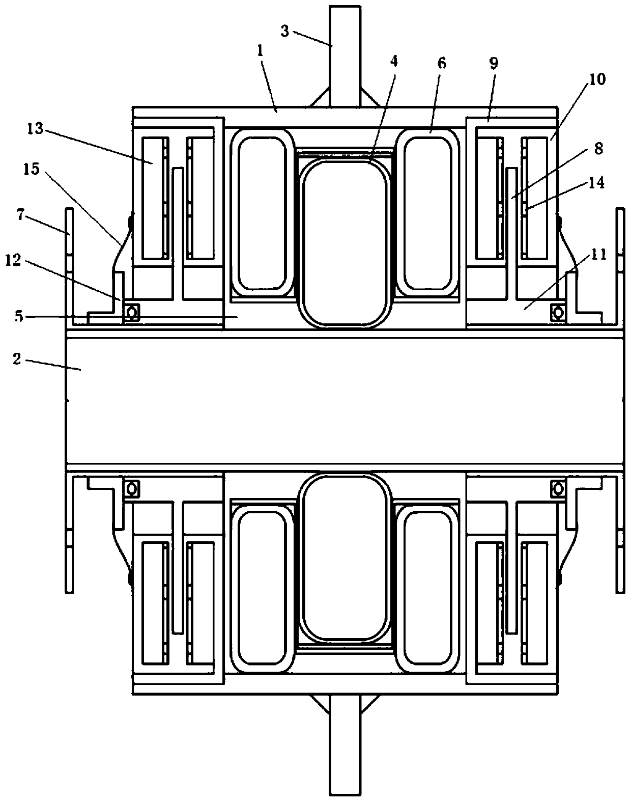 A Multi-stage Elastic Penetrating Vibration Isolation Device Based on Pneumatic Tire Vibration Reduction