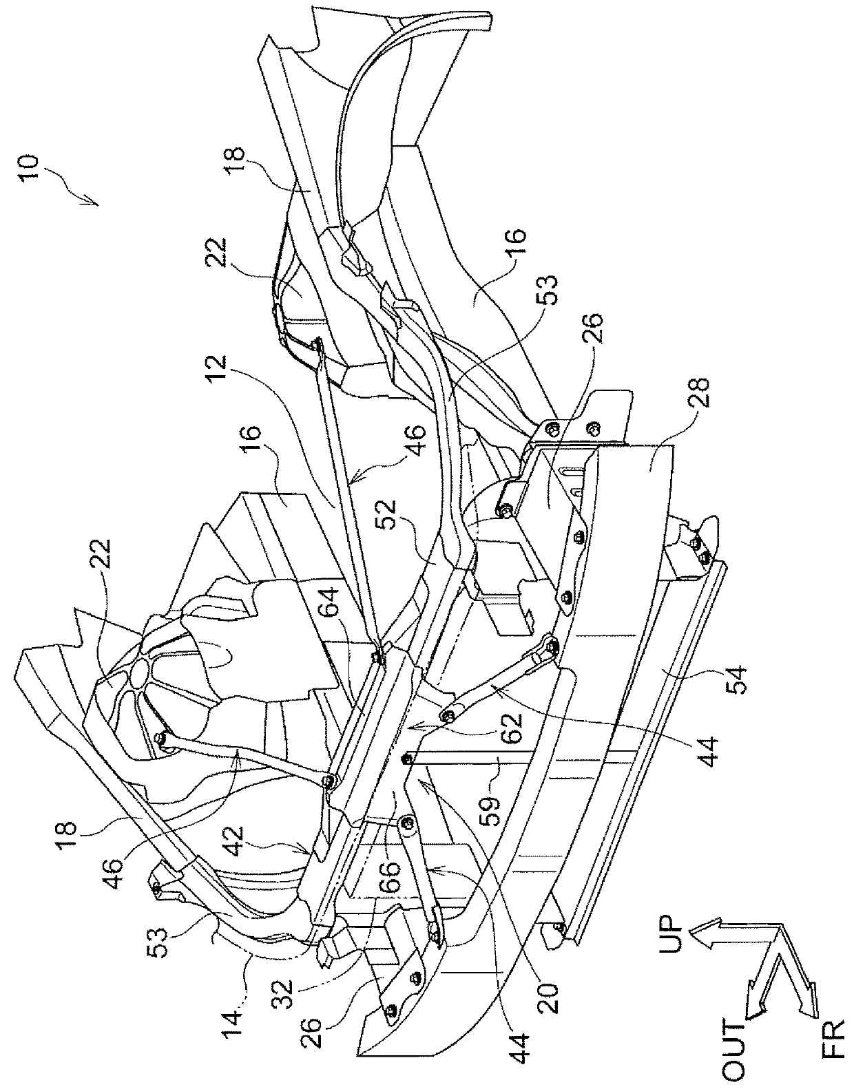 Vehicle front structure