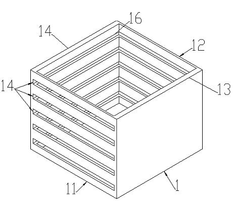 Filter box capable of adjusting filtration stage number and precision