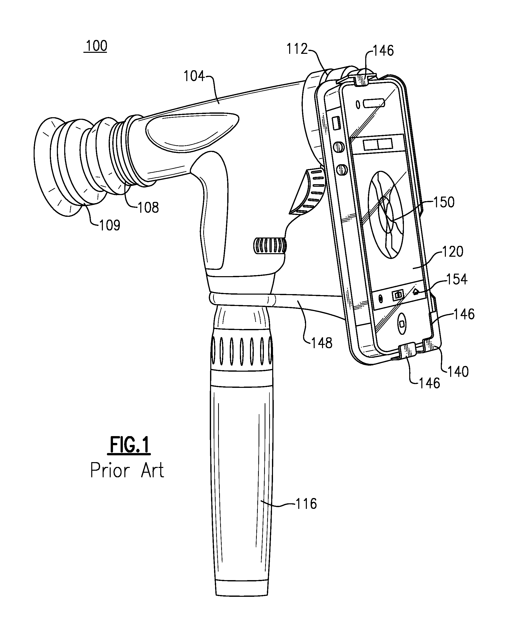 Auxiliary flash assembly for a medical instrument