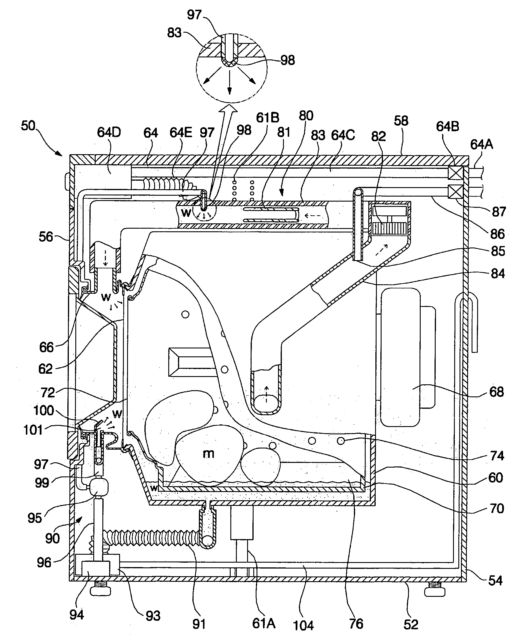 Washing machine having drying function and method for controlling the same
