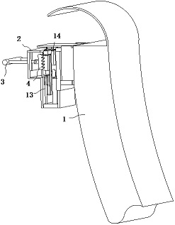 Mechanical steamship guardrail capable of preventing climbing