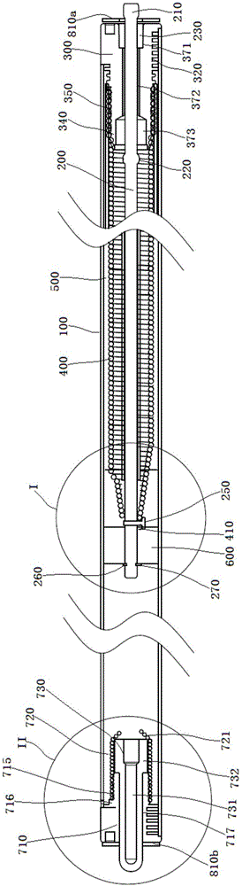 Self pre-tightening force rotating shaft component