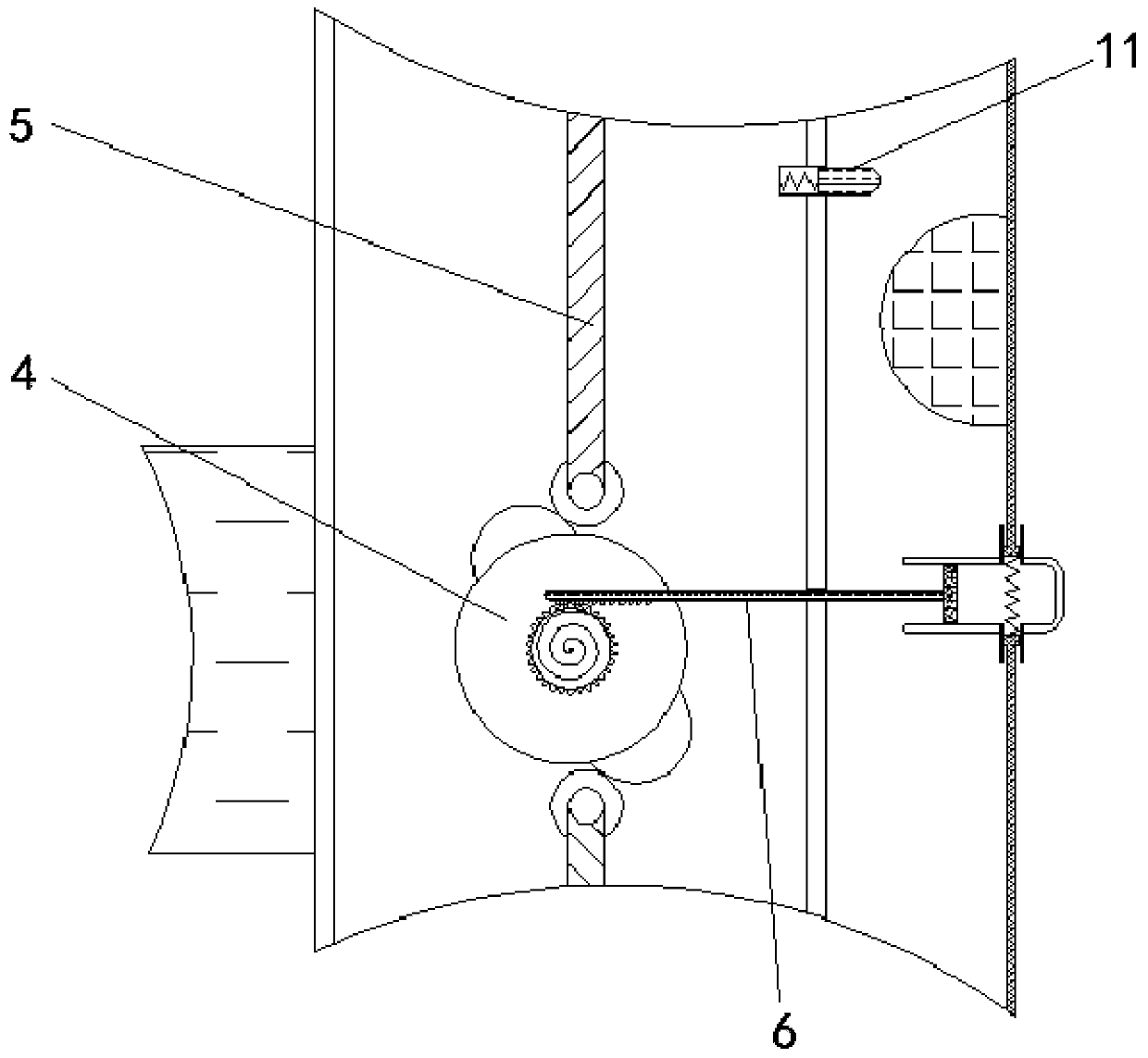 Cylinder wear compensation protection equipment based on diesel engine