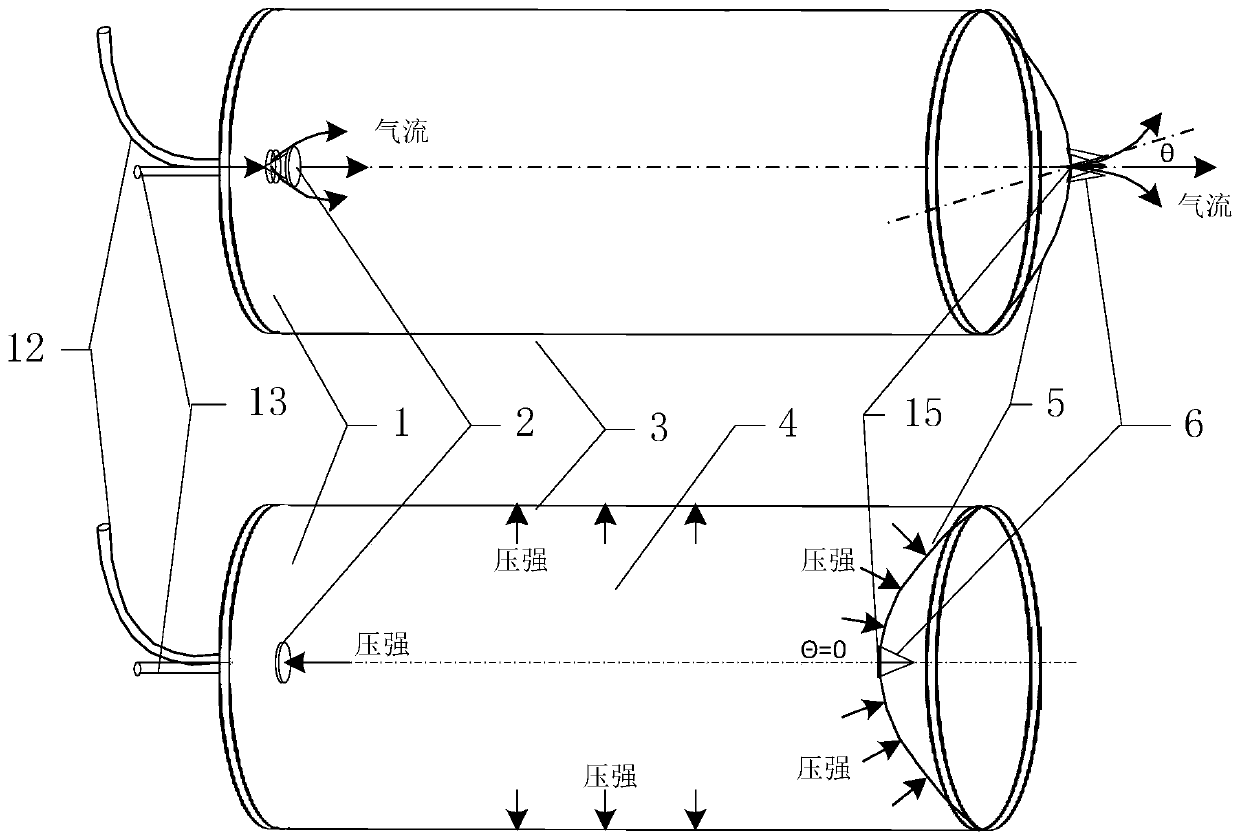 Radiator with temperature-controlled water supply unit