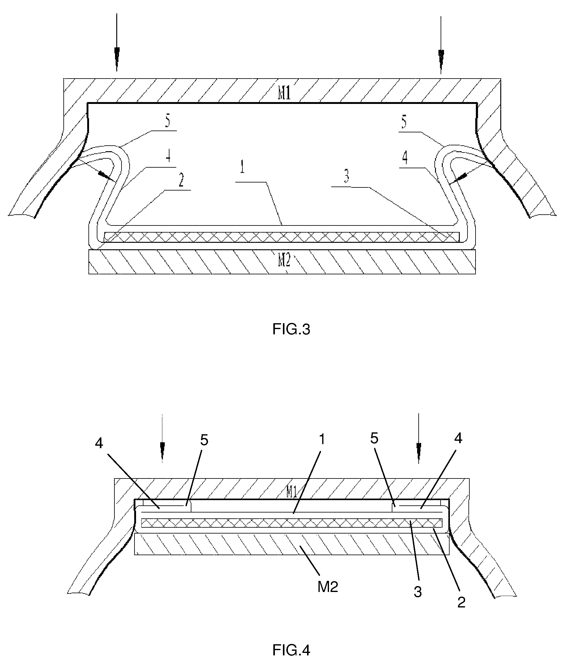 Method for manufacturing S-shaped bent edge on heat-isolating protection metal component