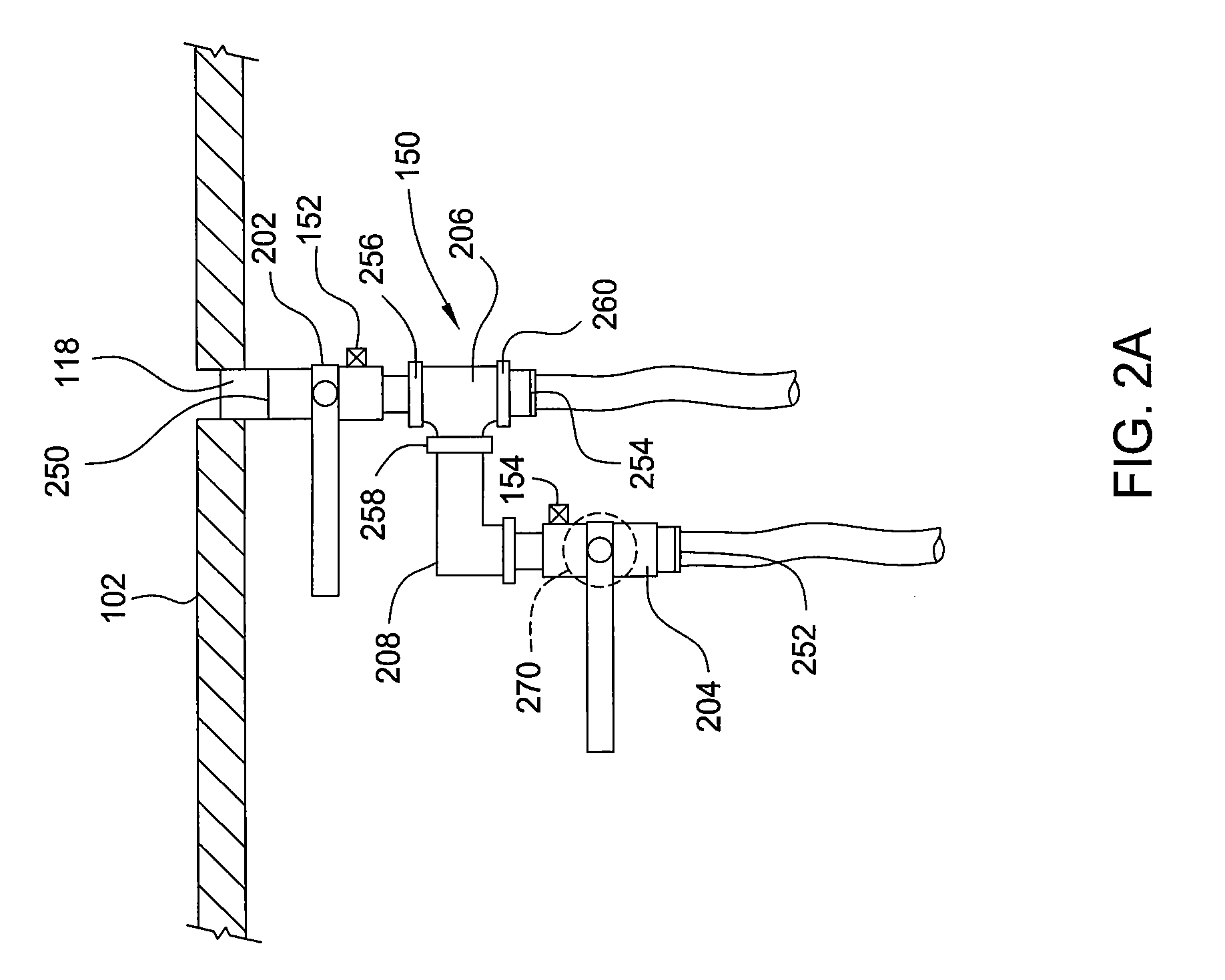 Method and apparatus for in-situ testing of filtration systems
