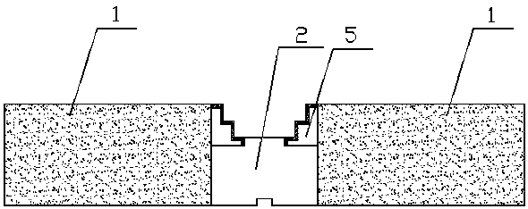 A preparation method of wood-plastic floor tiles for garden walkways