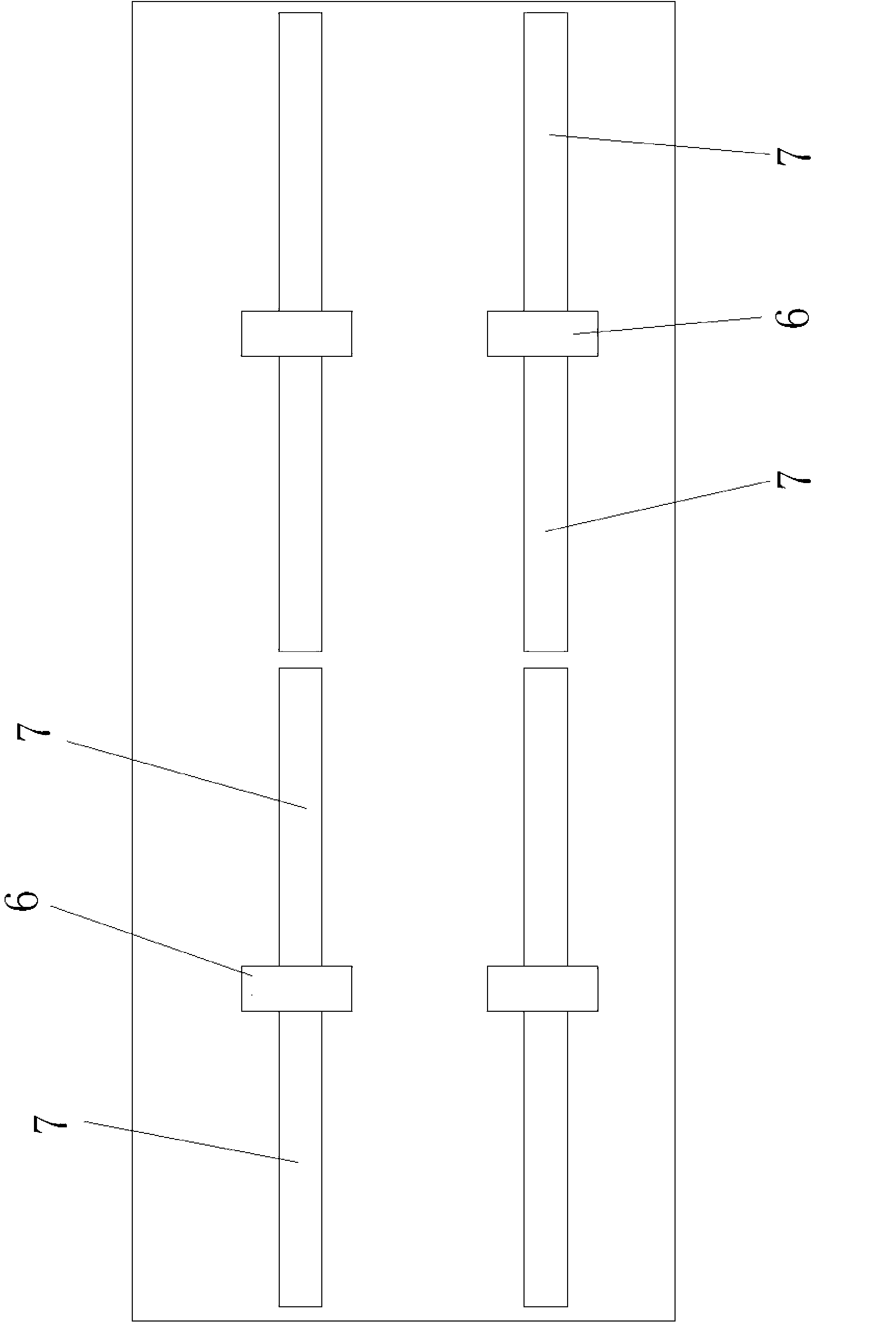 Targeted ventilation device for relieving heat stress of cows