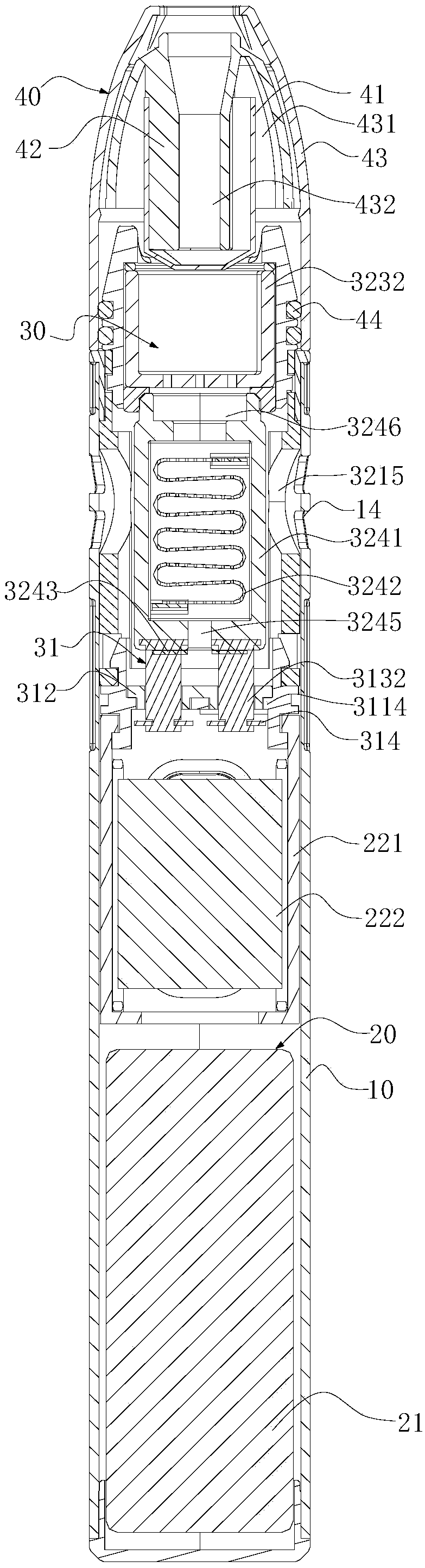 Heating device, atomizer and electronic cigarette