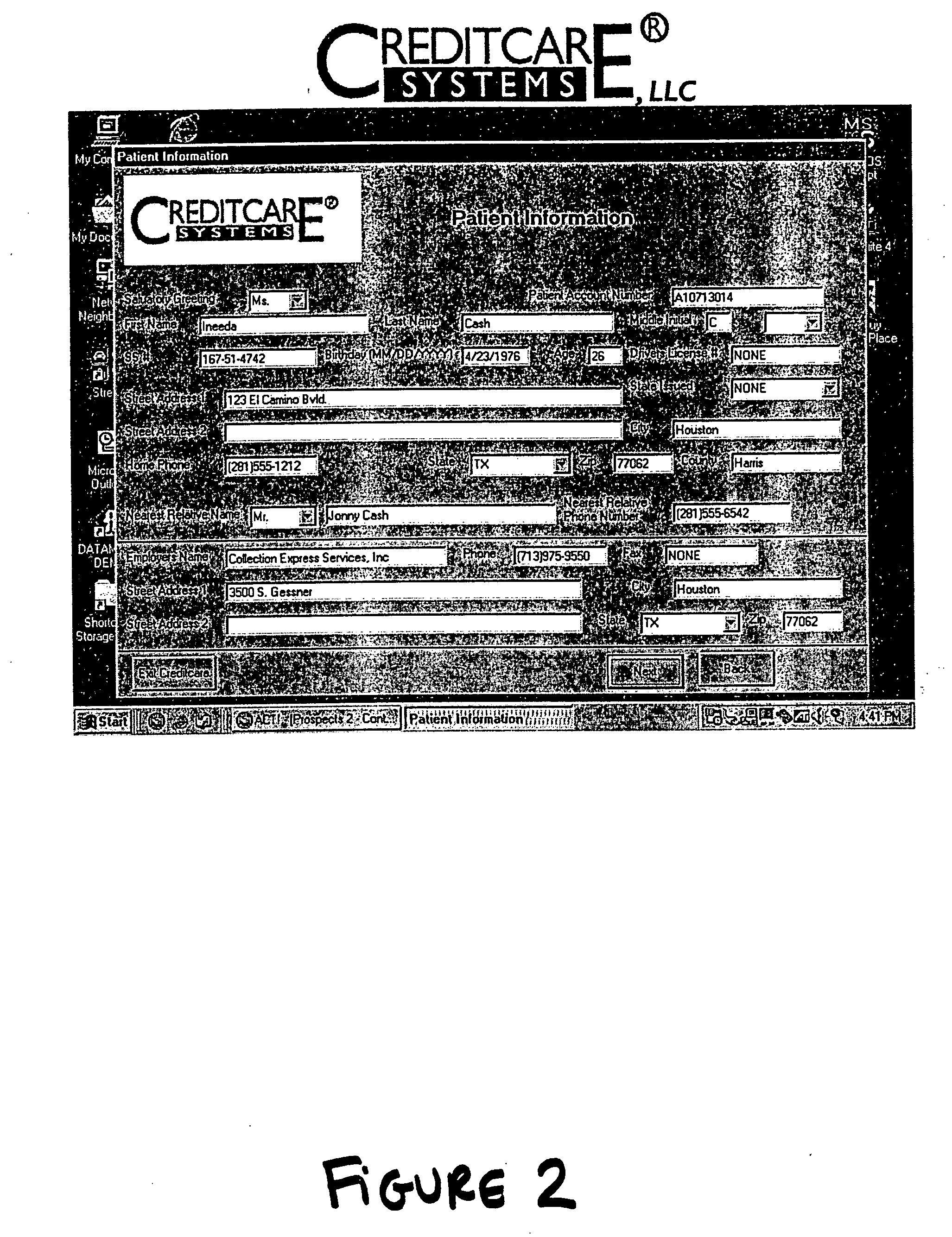 Method and system for obtaining payment for healthcare services using a healthcare note servicer