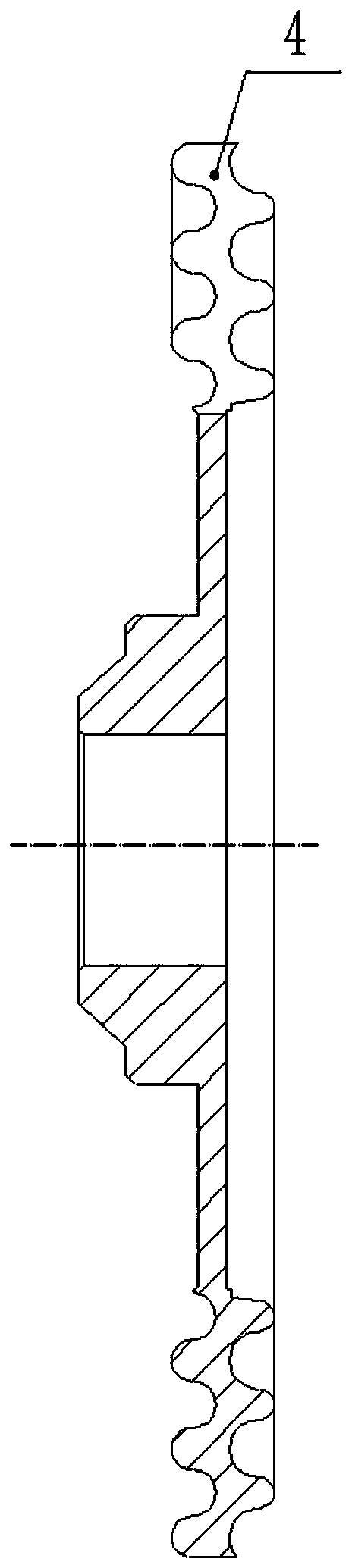 Silicone oil fan clutch capable of switching high and low speeds quickly