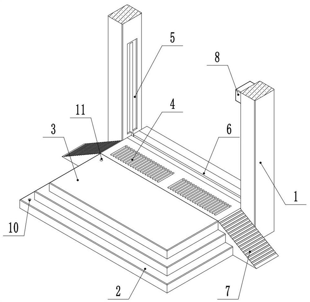 Urban subway anti-backflow dewatering and drainage device and drainage method