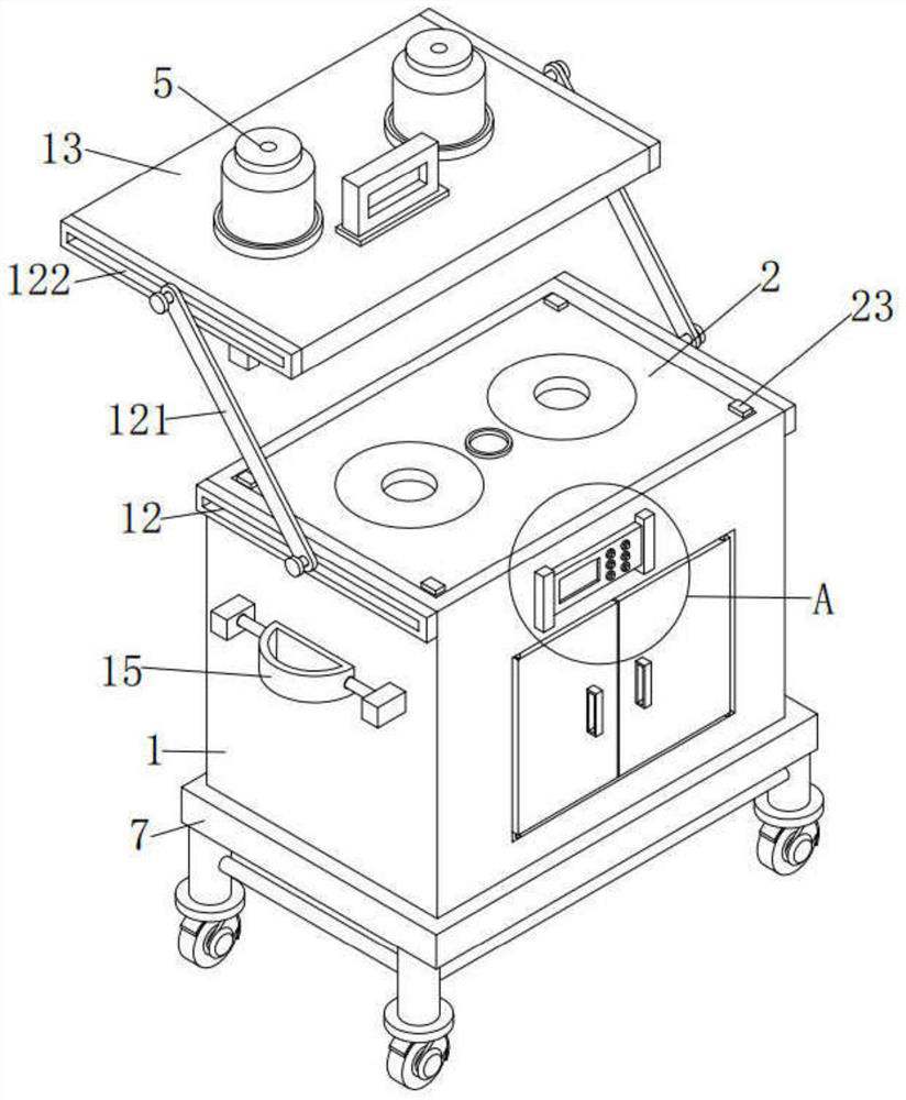 Device for testing hydration heat of cement at constant temperature