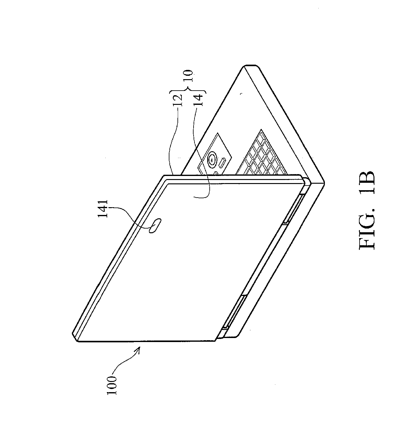 Electronic device including internal microphone array