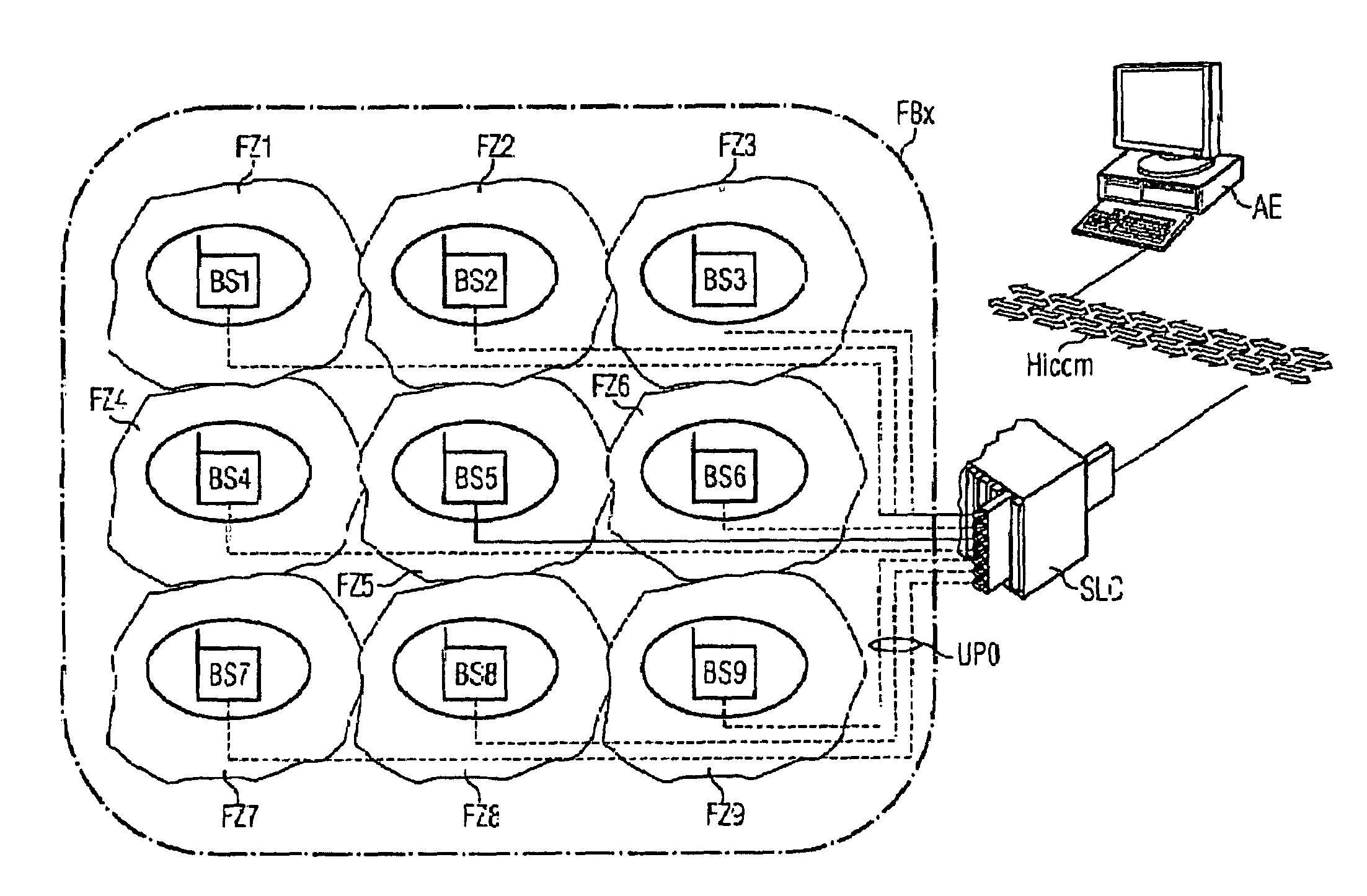 Method and arrangement for detecting a radio coverage