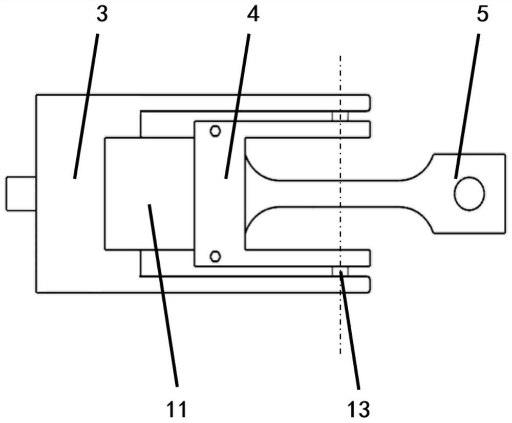 A small high-low cycle composite fatigue in-situ testing machine providing orthogonal loading