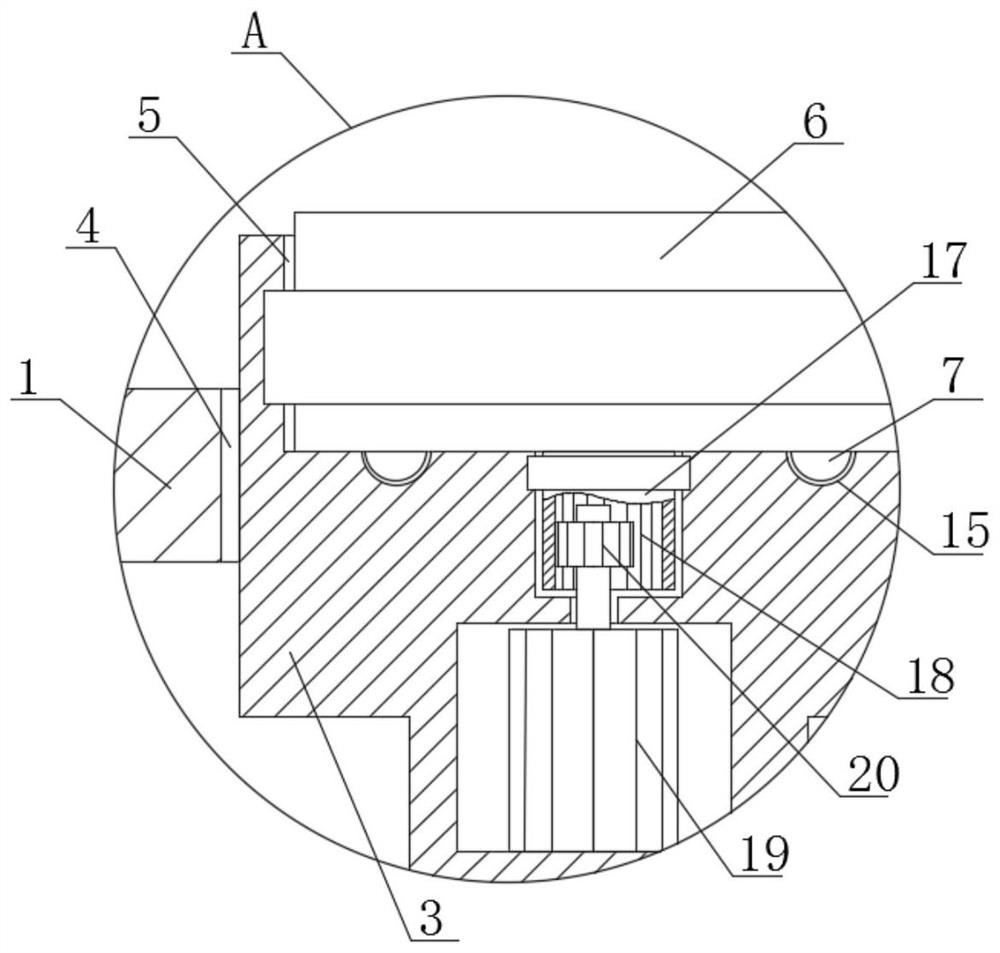 Practical electromechanical equipment disassembly and assembly practical training platform convenient for position adjustment