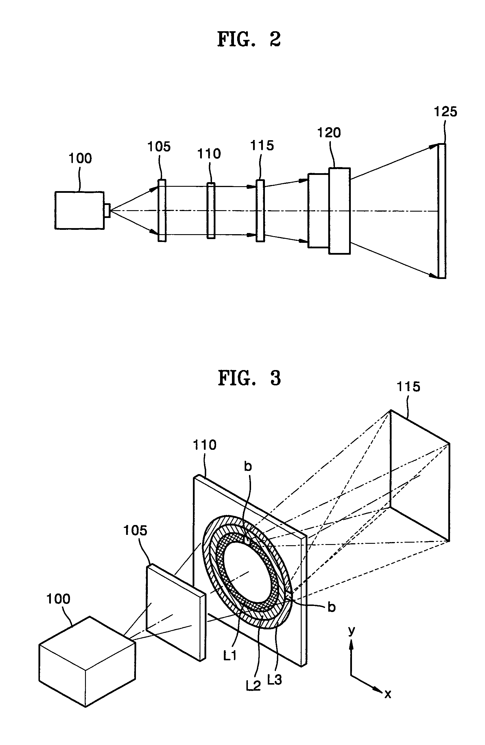 Illumination system eliminating laser speckle and projection TV employing the same