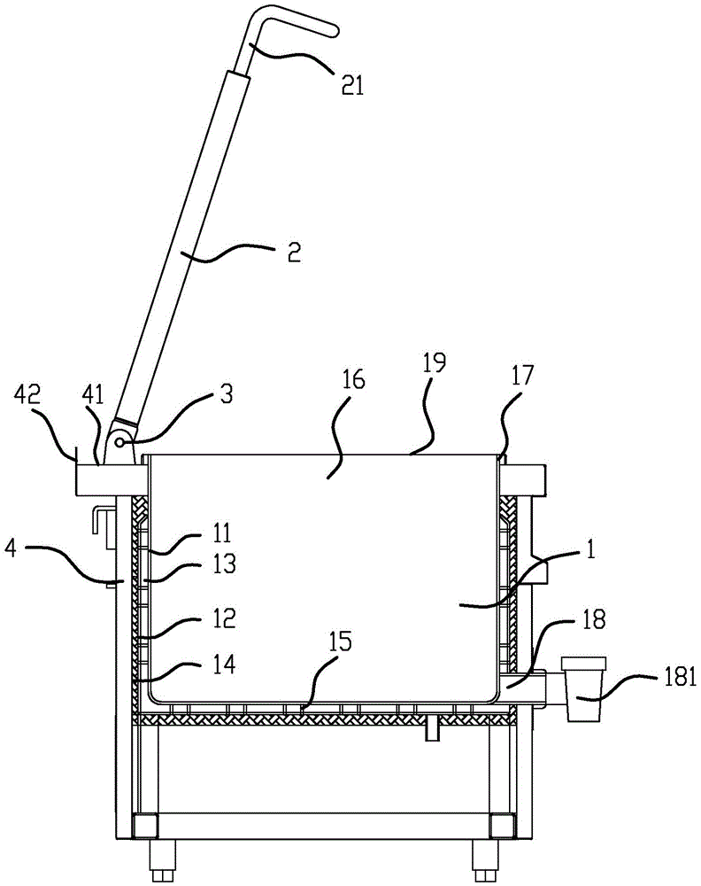 Operating method of square steam kettle