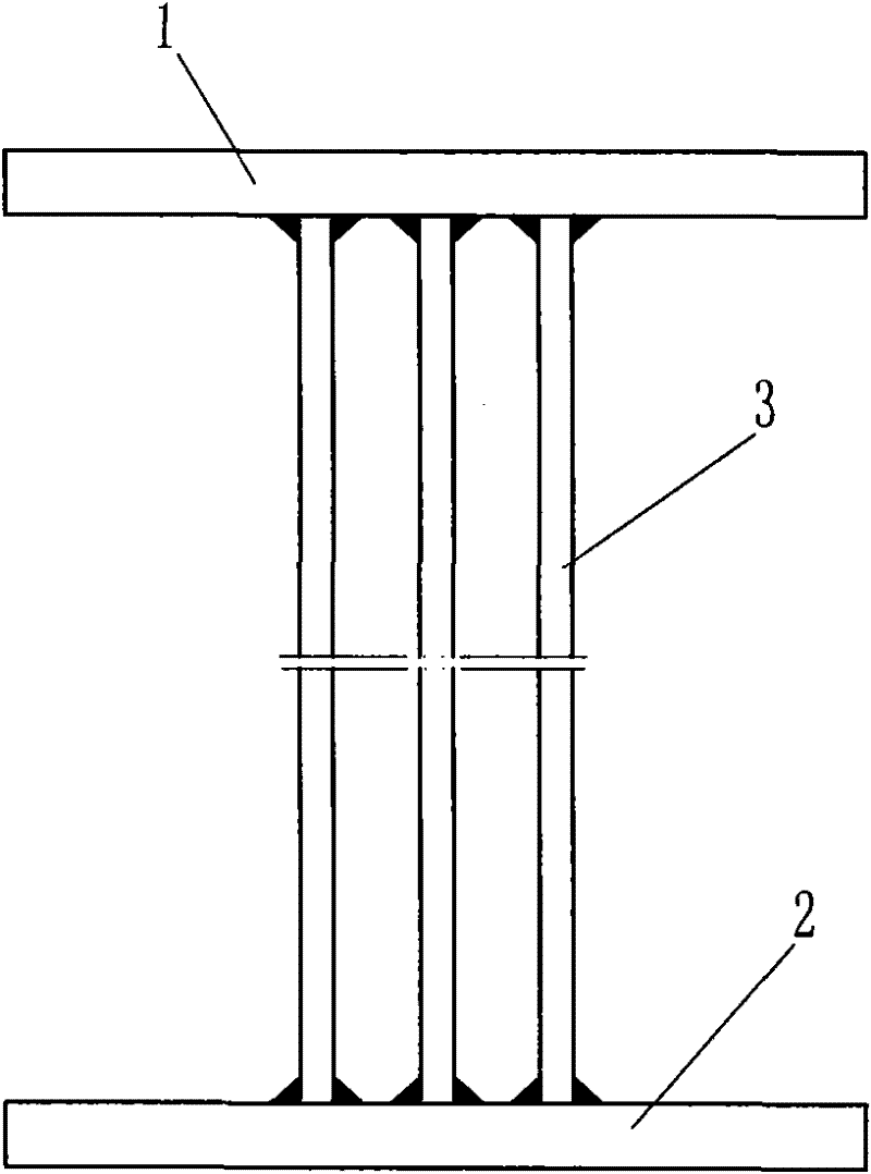 Metal bending energy-consuming damper for preventing tension and compression and yield