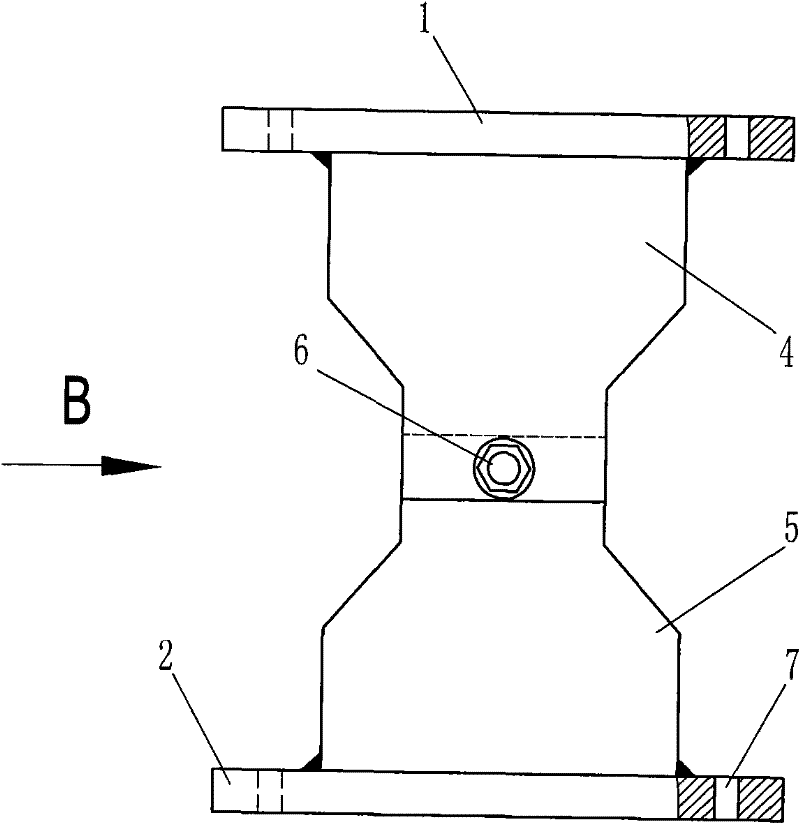 Metal bending energy-consuming damper for preventing tension and compression and yield