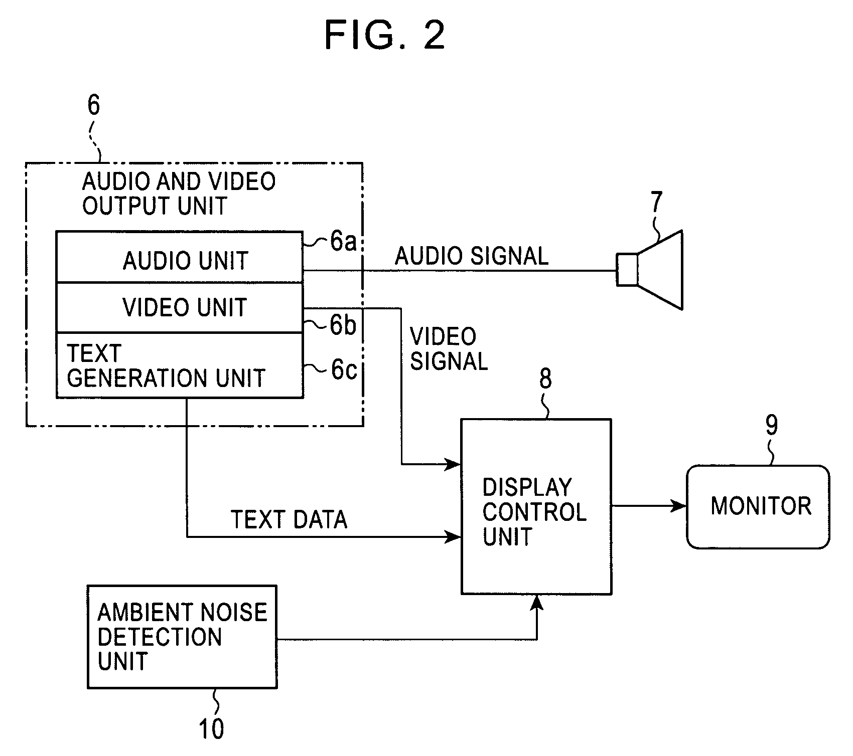 Audio output apparatus and audio and video output apparatus
