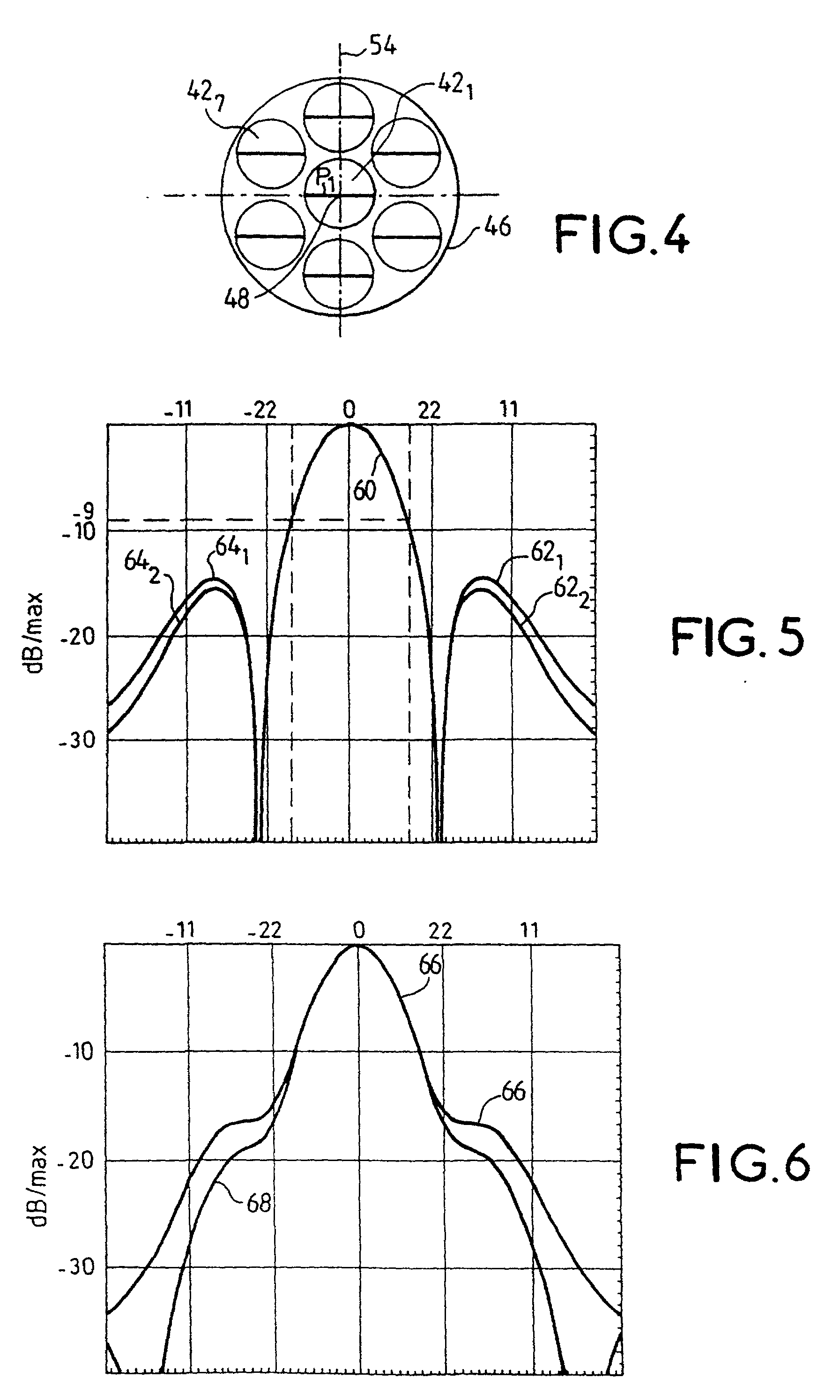 Radiating source for a transmit and receive antenna intended to be installed on board a satellite