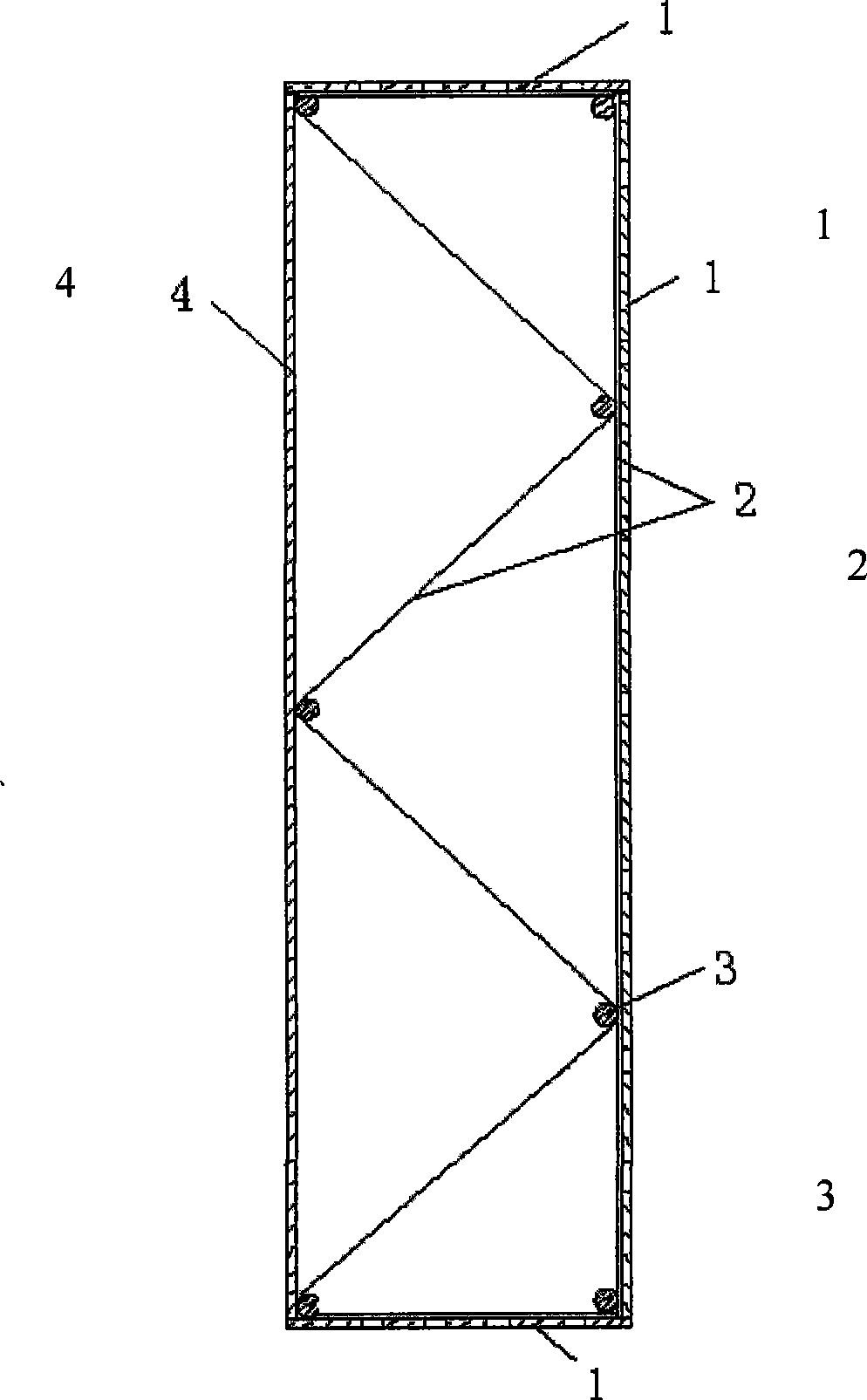 Full-frequency sound absorption component and making method
