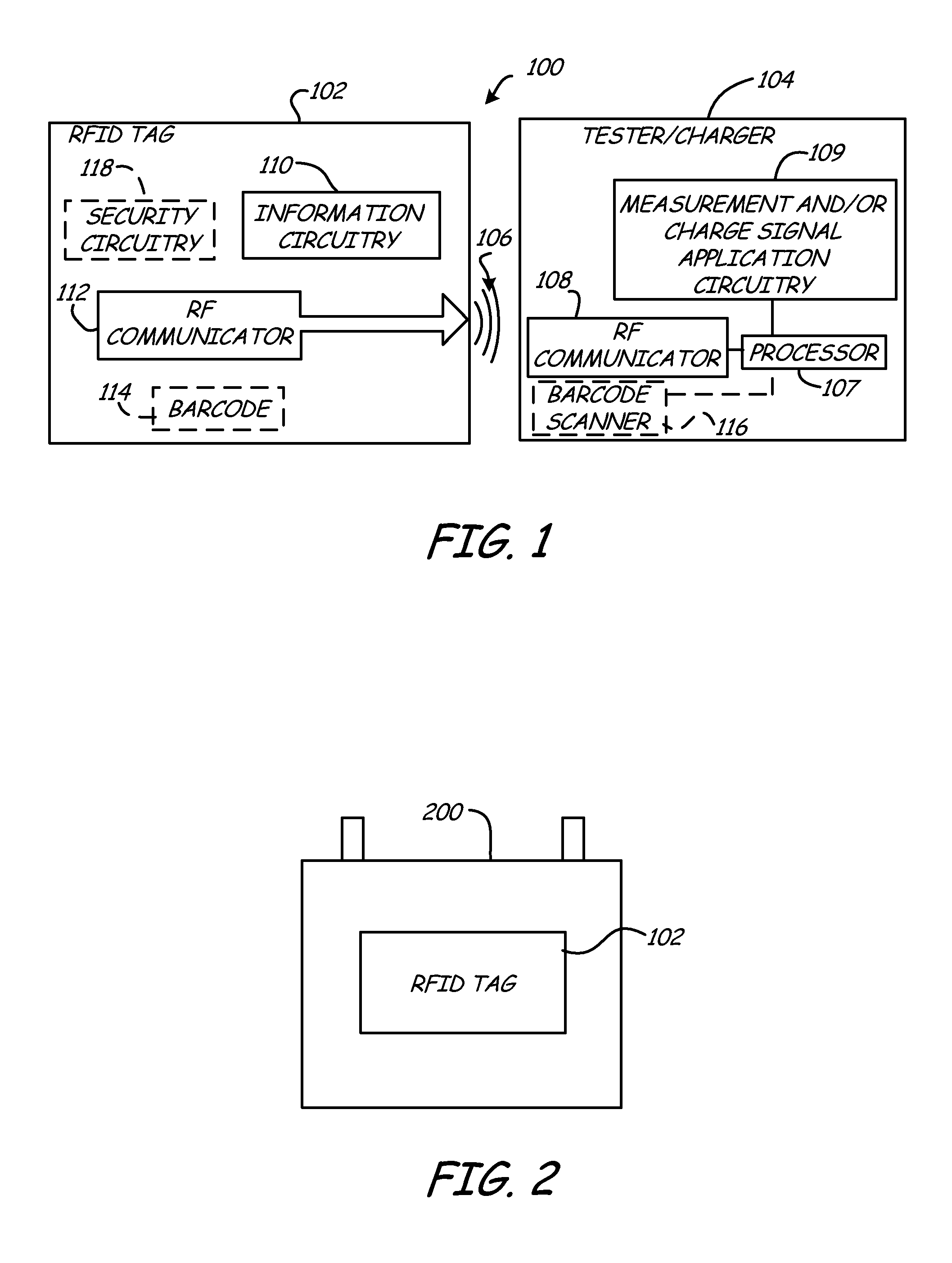 System for automatically gathering battery information