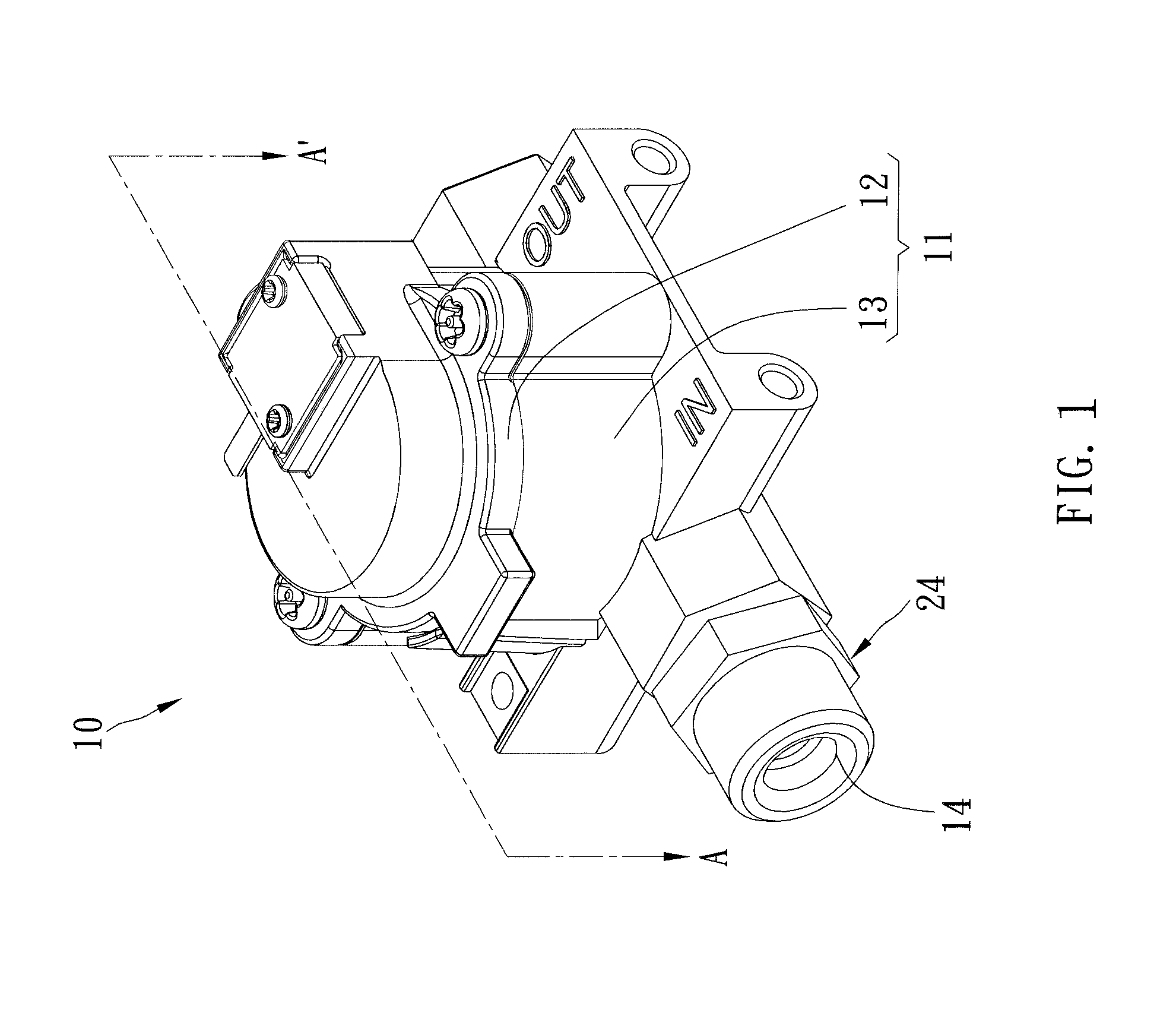 Adjustable gas electromagnetic valve