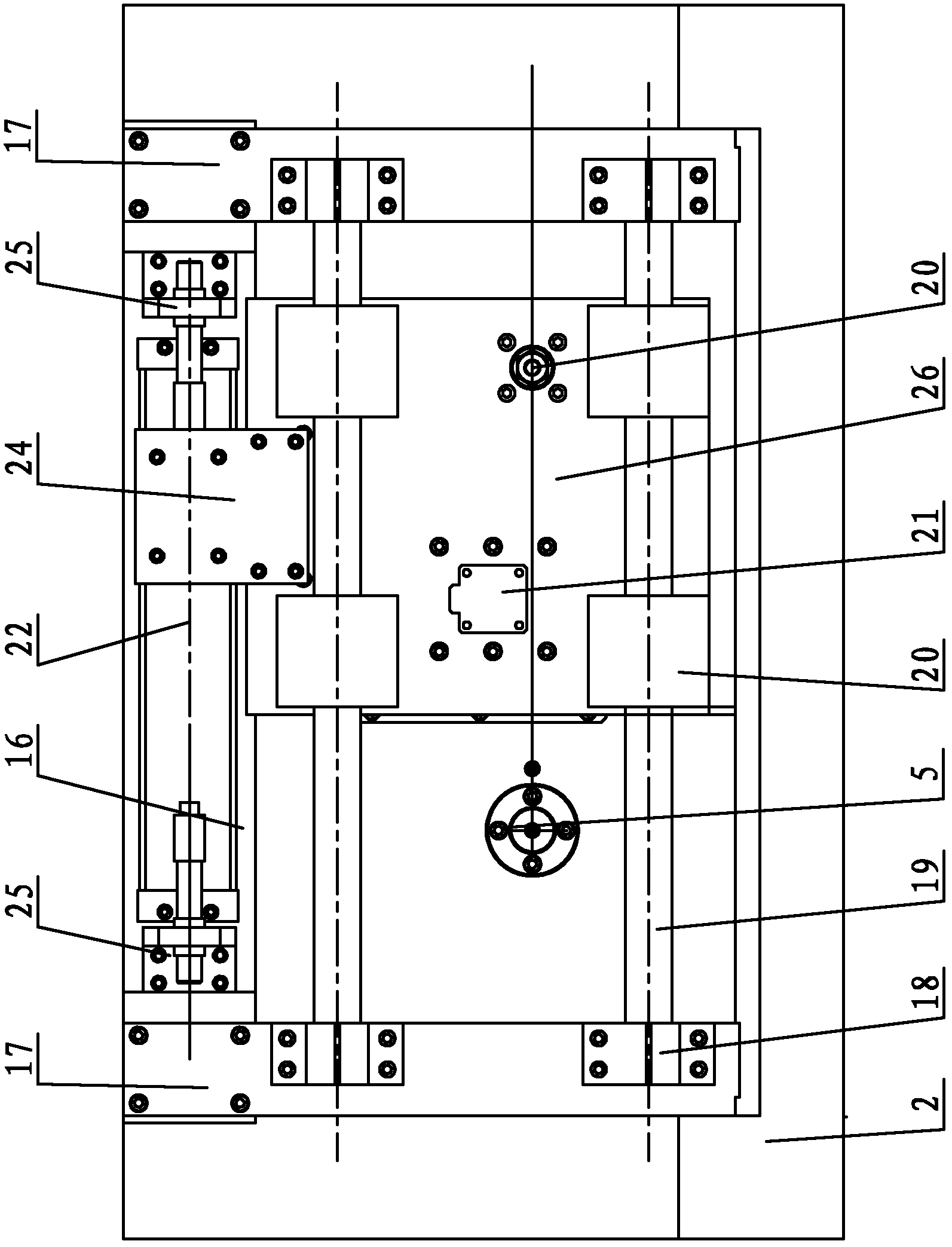 Automatic assembly device of round-head dimming bolt