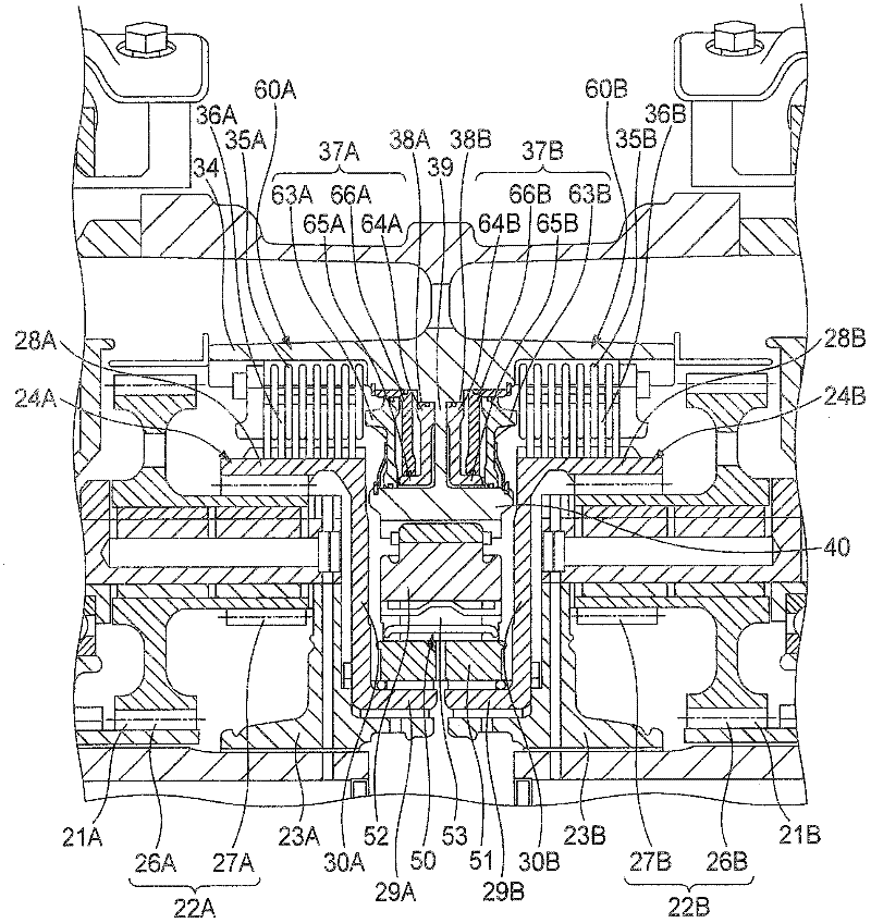 Drive device and vehicle with same