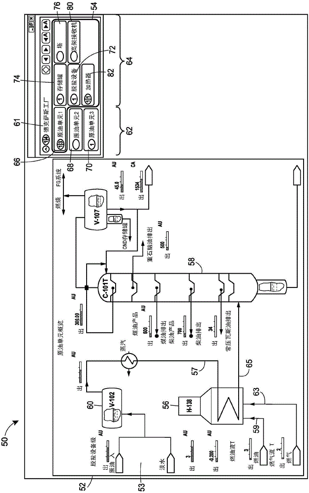 Graphical process variable trend monitoring for a process control system