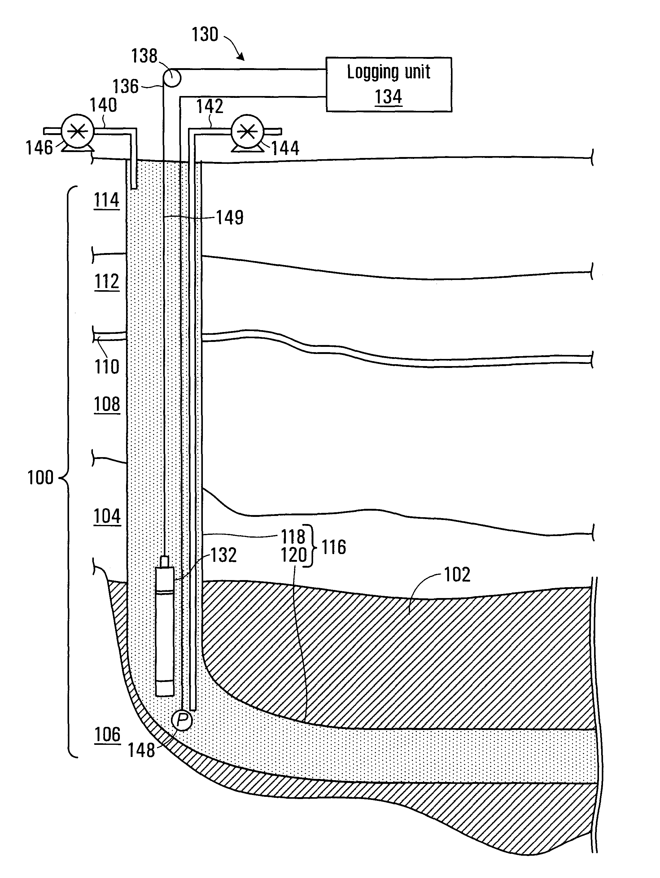 Process for determining mobile water saturation in a reservoir formation