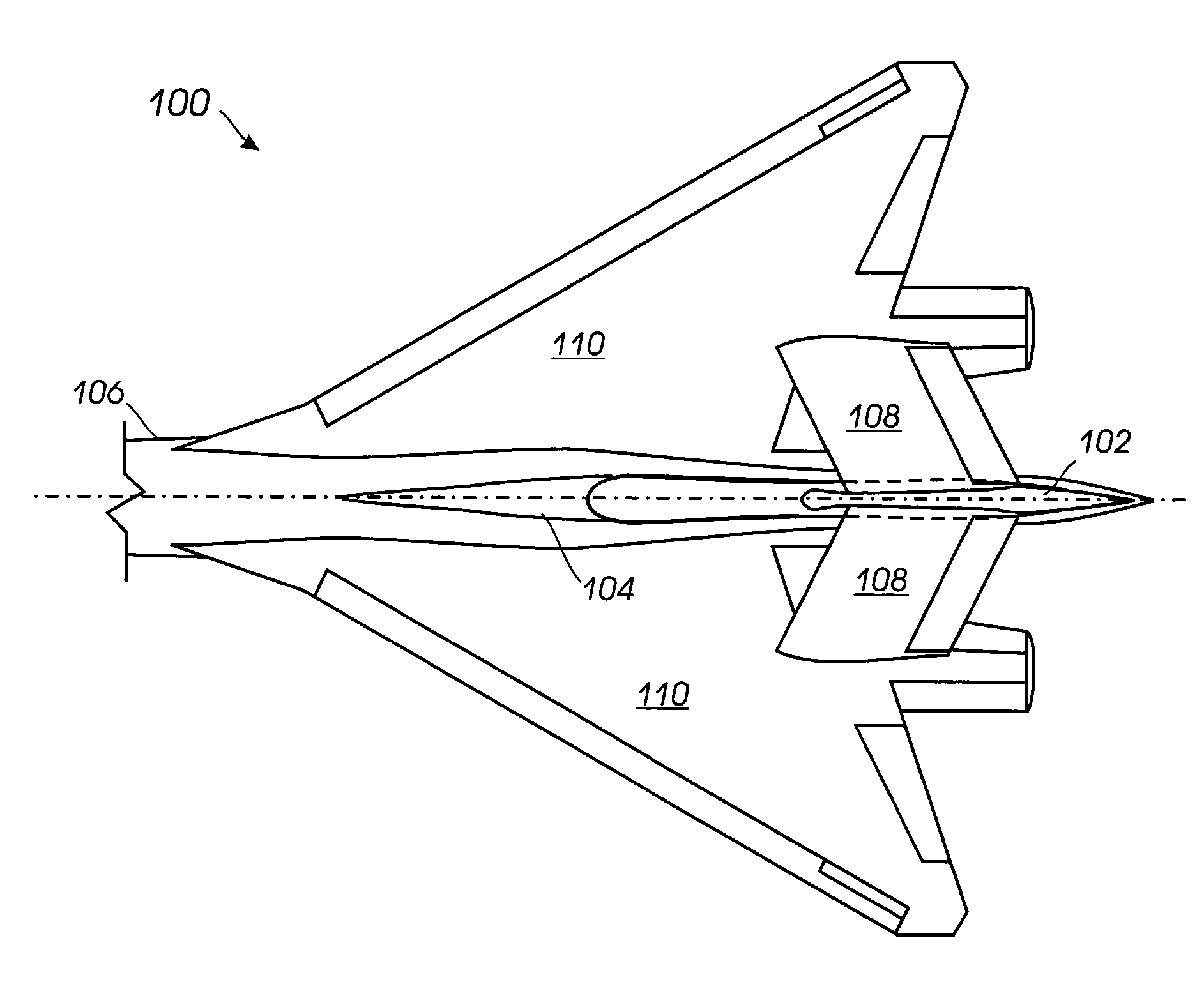 Area ruling for vertical stabilizers