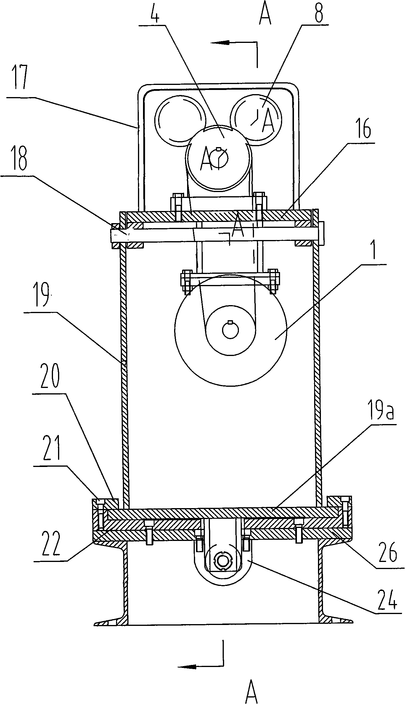 Roller bearing grinder for railway freight car wheel pair
