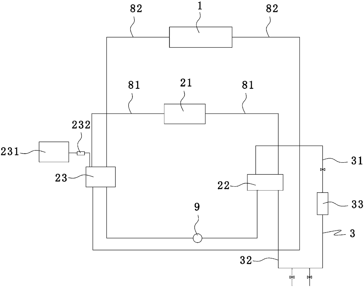 Air-cooled air-conditioning unit